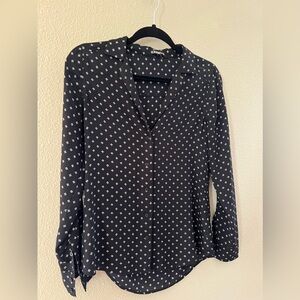 Express Black Women’s Button Up Blouse